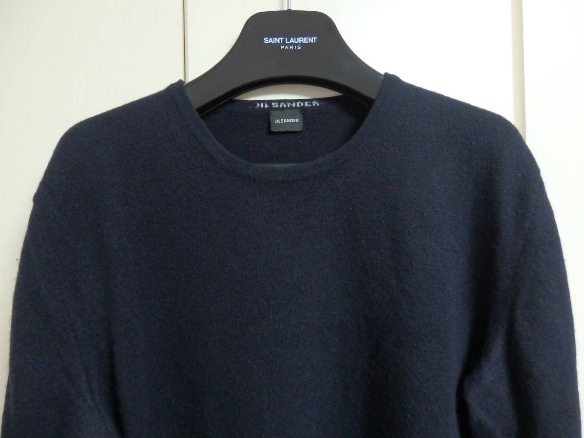 ジルサンダー JIL SANDER ニット セーター 紺 48 RN104642 ZEOEOSKK_画像2