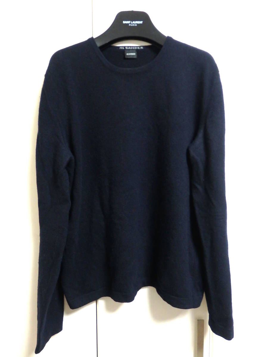 ジルサンダー JIL SANDER ニット セーター 紺 48 RN104642 ZEOEOSKK