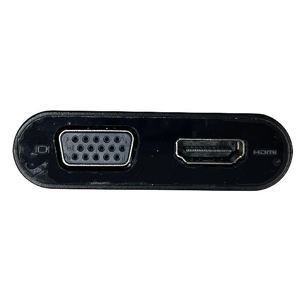 DELL ノートPC用端子拡張アダプタ USB-C HDMI VGA イーサネット USB 3.0 DA200 D1NFK 動作確認済 PCパーツ  修理 部品 パーツ YA3084