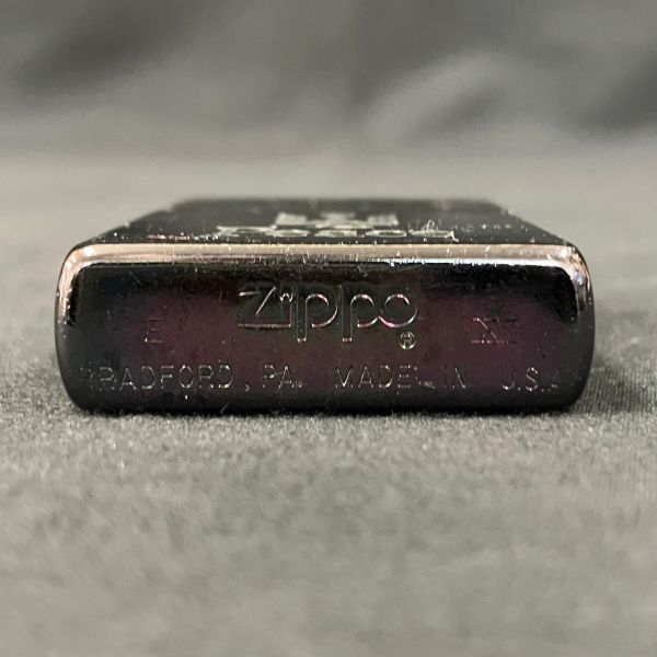 GFc257D ZIPPO ジッポー Peace ザ・ピース デザイン ブルーチタン 鳩と