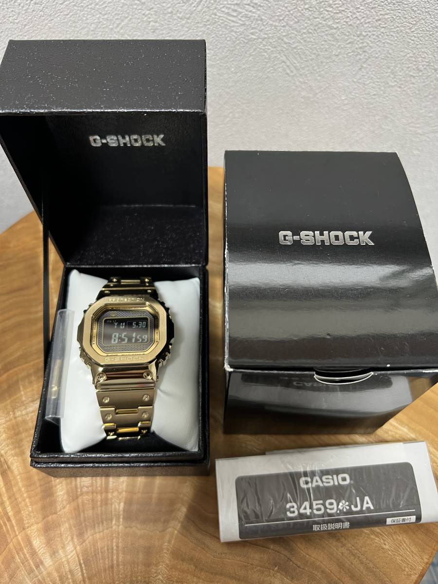 絶品】 G-SHOCK フルメタル ゴールド GMW-B5000GD-9JF TOUGH SOLAR