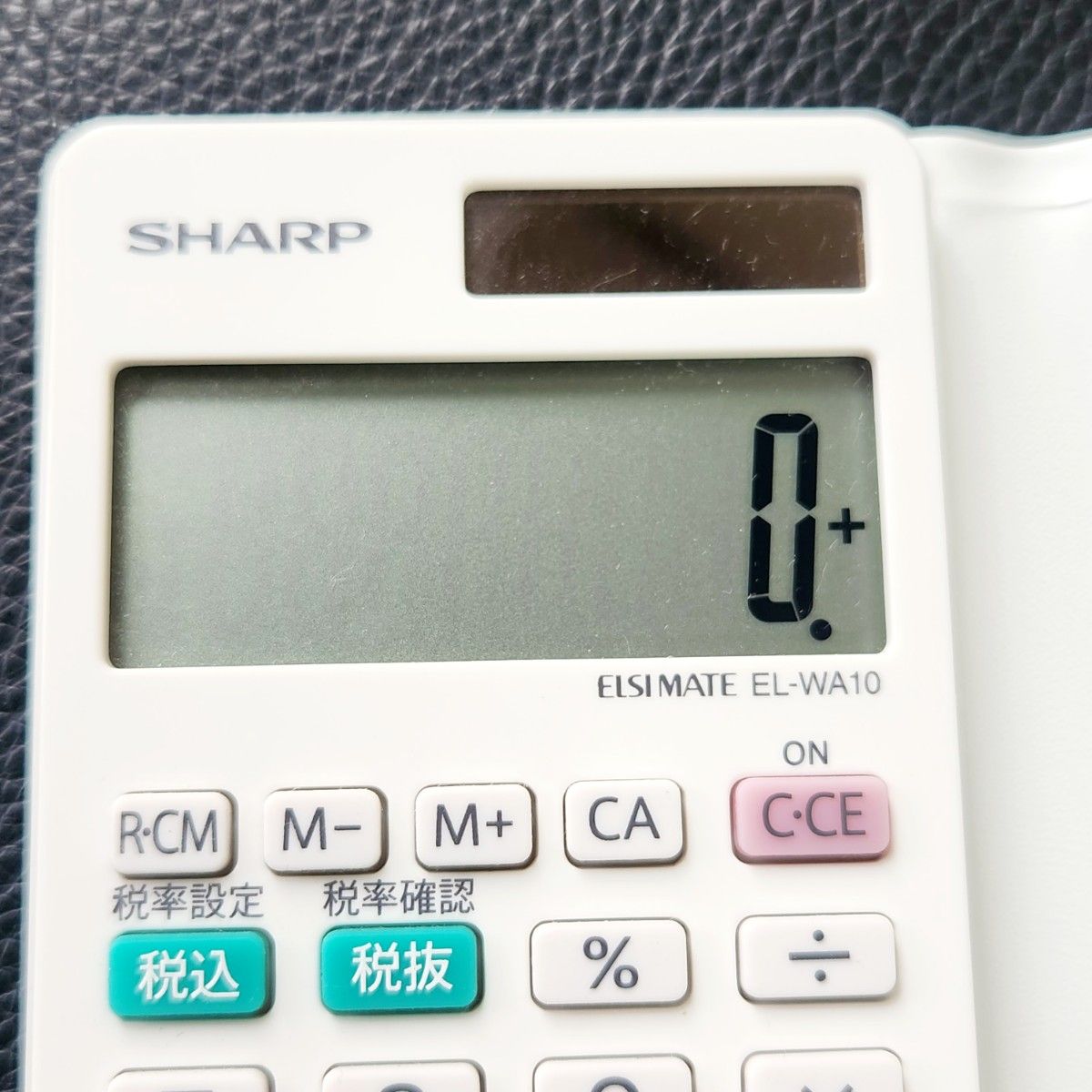 SHARP　シャープ 実務電卓 手帳タイプ　EL-WA10