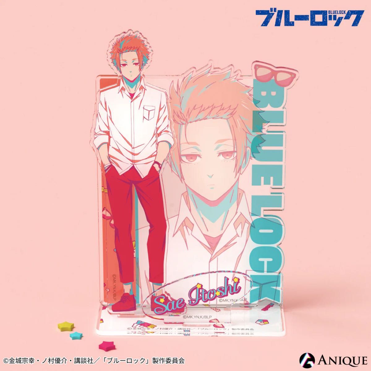 ブルーロック ANIQUE SHOP TSUTAYA アクリルスタンド 糸師 冴|PayPay