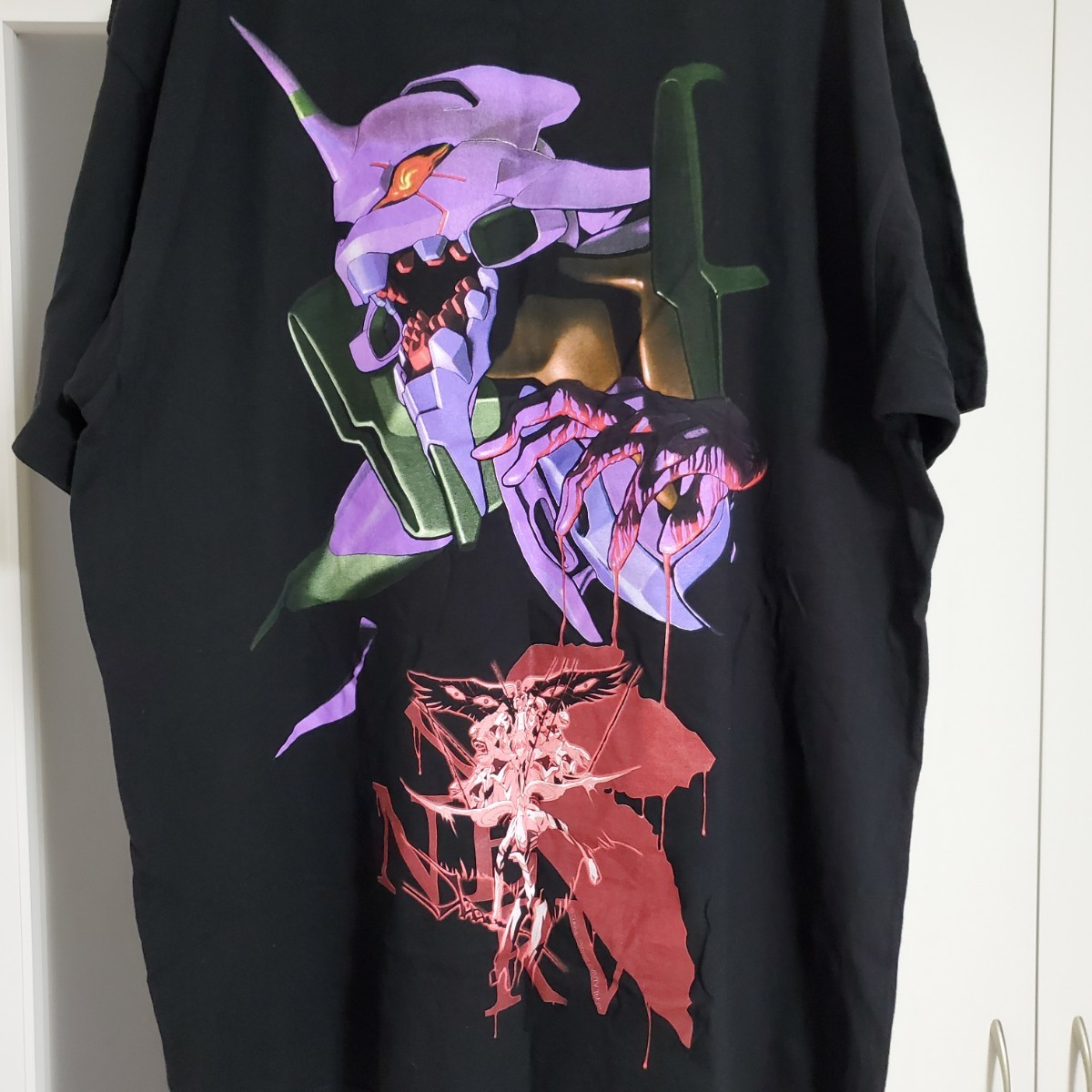 VINTAGE NEON GENESIS EVANGELION Tシャツ エヴァンゲリオン 綾波レイ