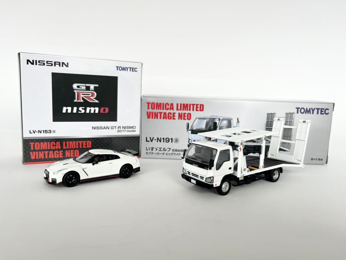 トミカリミテッドヴィンテージいすゞエルフ花見台自動車1/64 LV-N191a