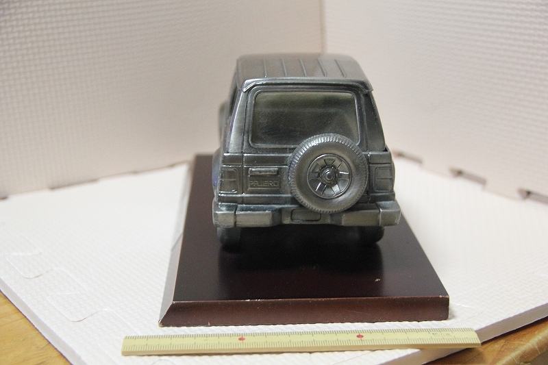  made of metal Mitsubishi Pajero ornament search PAJERO V6 WAGON first generation? ashtray case cigarette case Mitsubishi automobile minicar miniature goods SUV