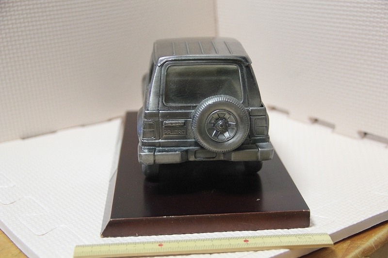  made of metal Mitsubishi Pajero ornament search PAJERO V6 WAGON first generation? ashtray case cigarette case Mitsubishi automobile minicar miniature goods SUV