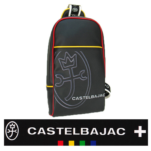 お買い得！】 ・カステルバジャック／ボディバッグ（黒）CASTELBAJAC