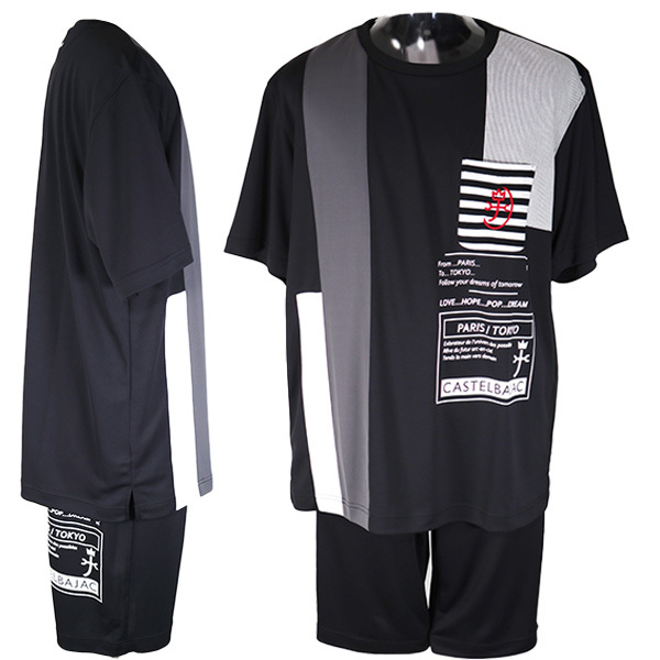 【開店記念セール!】 ・カステルバジャック L(48)30%OFF 上下セット23新作 春夏 メンズ 半袖Tシャツ+ショートパンツ tp7213272-119-99 その他 【開店記念セール!】 ・カステルバジャック L(48)30%OFF 上下セット23新作 春夏 メンズ 半袖Tシャツ+ショートパンツ tp7213272-119-99 その他