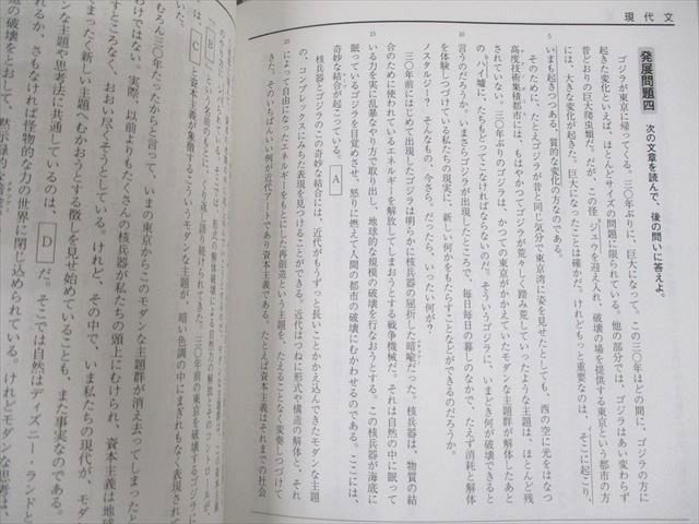 UN30-014 塾専用 現合システム教材 国語 入試現代文/古文/漢文演習 問題集 状態良い 計3冊 36M5D_画像5