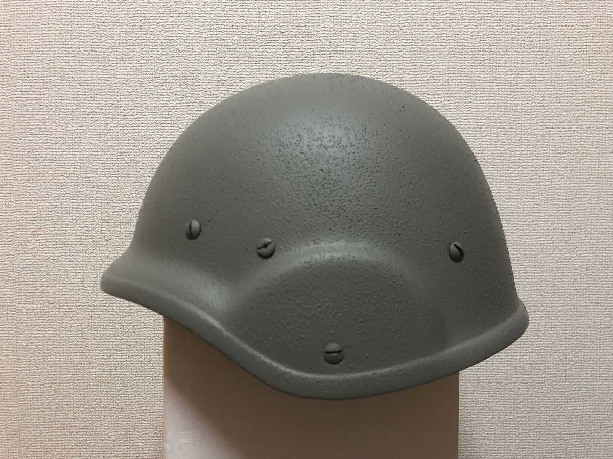 自衛隊88式鉄帽レプリカ(小)強度アップバージョン1・_ライトグレー仕様です。