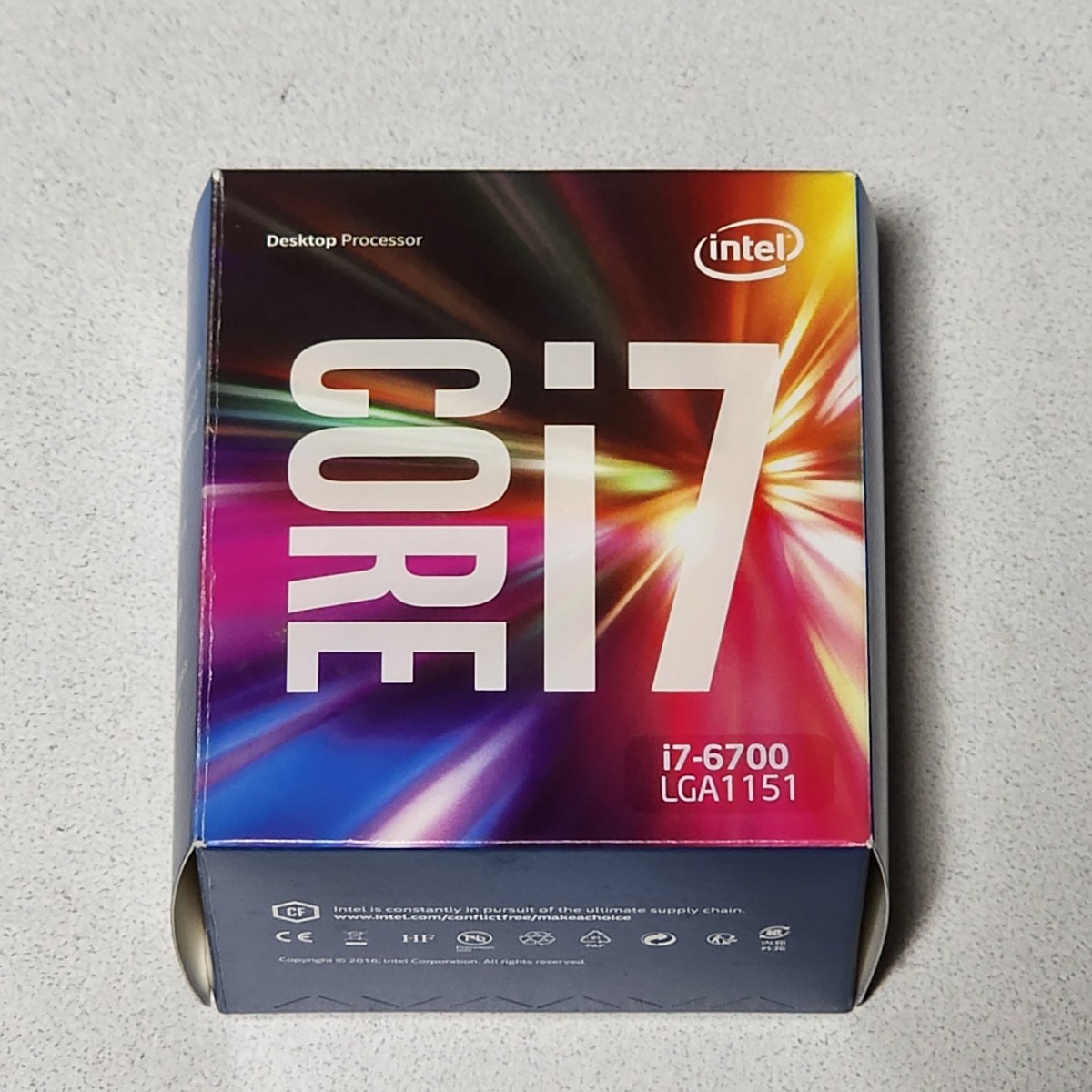 CPU Intel Core i7 6700 3 4GHz 4コア8スレッド SkyLake PCパーツ