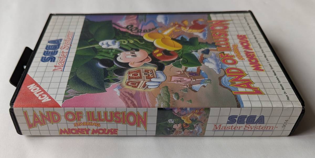 MS Mickey Mouse. магия. crystal LAND OF ILLUSION starring Mickey Mouse EU версия * Sega Master System soft 