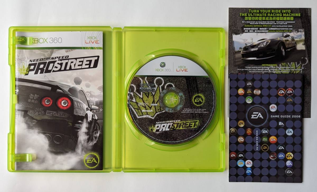 ニード・フォー・スピード プロストリート NEED FOR SPEED PRO STREET アジア版 ★ XBOX 360