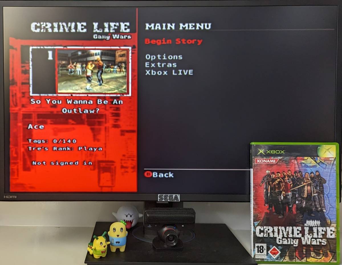 クライム・ライフ: ギャング・ウォーズ CRIME LIFE GANG WARS (Konami) EU版 ★ XBOX / XBOX 360