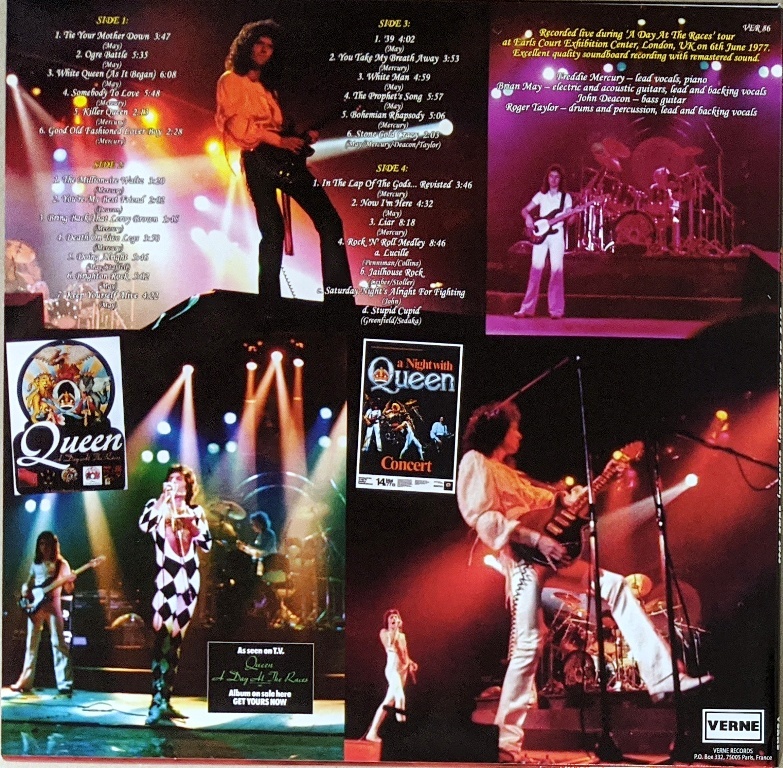 Queen クイーン - Live At Earls Court, London, June 1977 限定二枚組アナログ・レコード