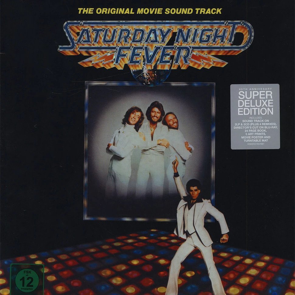 Saturday Night Fever (The Original Movie Sound Track) 40周年記念Blu-ray,CDx2付限定リマスター再発二枚組アナログ・レコード・ボックス