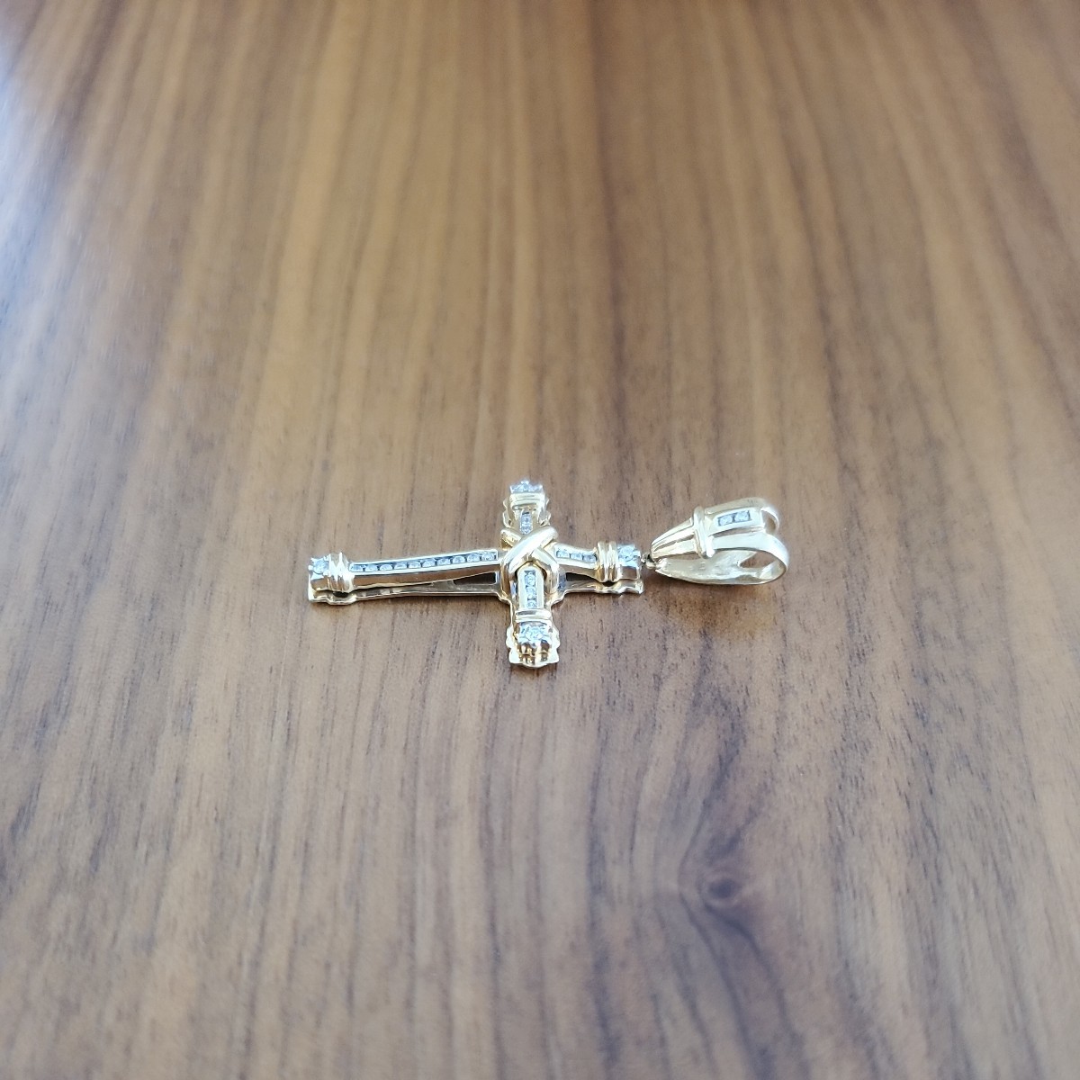 14k ダイヤモンドクロス / ペンダント ヘッド ゴールド 14k ダイヤモンドクロス / ペンダント ヘッド ゴールド