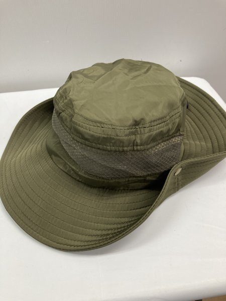 送料無料!アドベンチャーハット サファリハット ゴルフハット 日よけ帽 帽子 つば広 釣り フリーサイズ カーキ2★未使用格安!_画像3