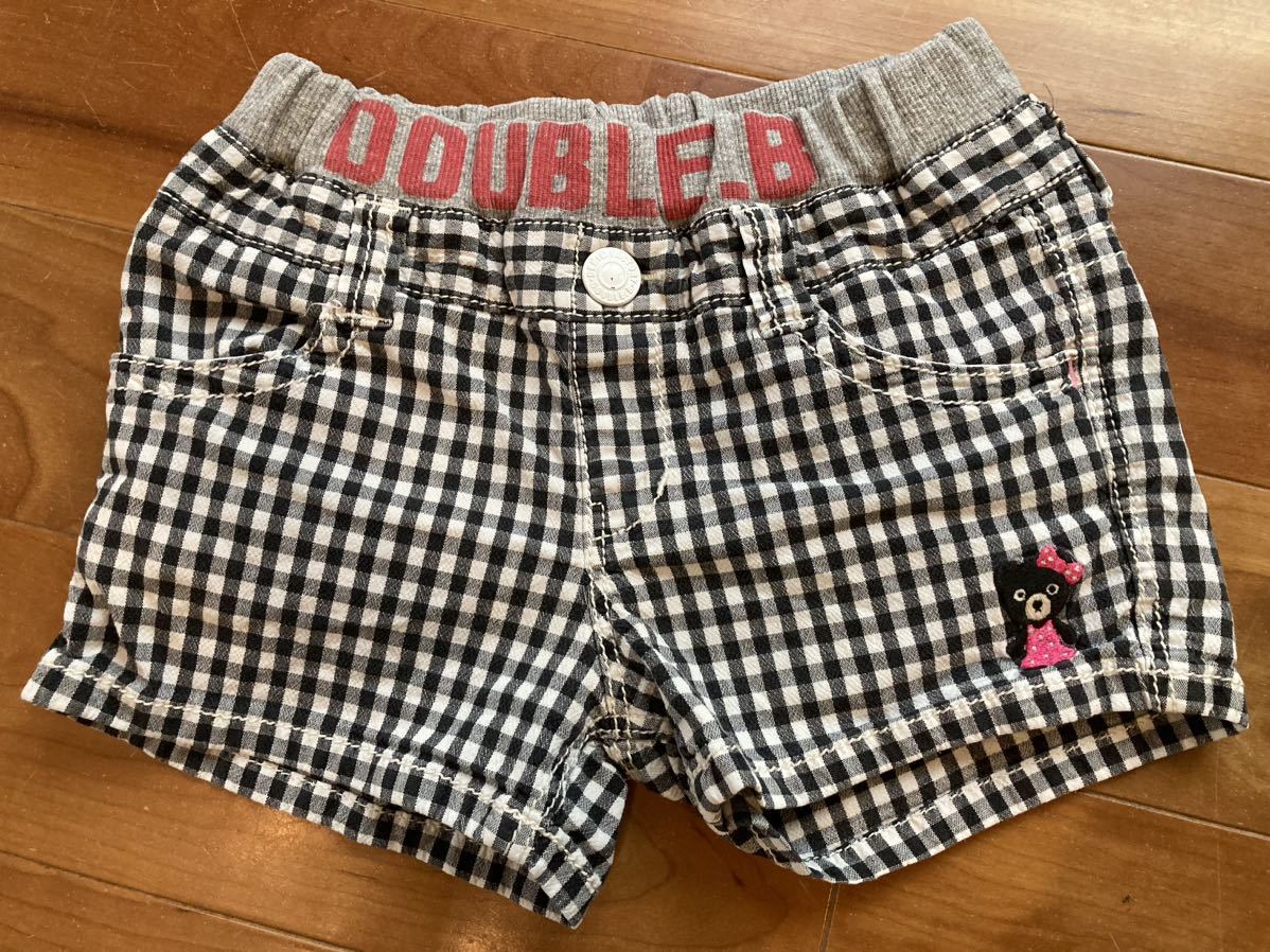 ミキハウス ダブルビー ダブルB DOUBLE B ショートパンツ 130cm 120cm|PayPayフリマ ミキハウス ショートパンツ120センチ
