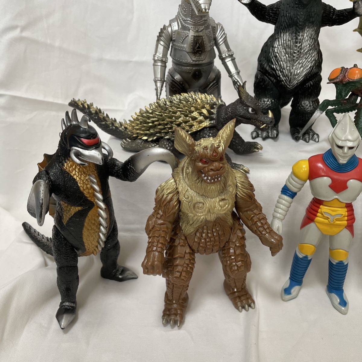激レア 当時物】1980〜90年代 ゴジラ ソフビ バンダイ 9体セット