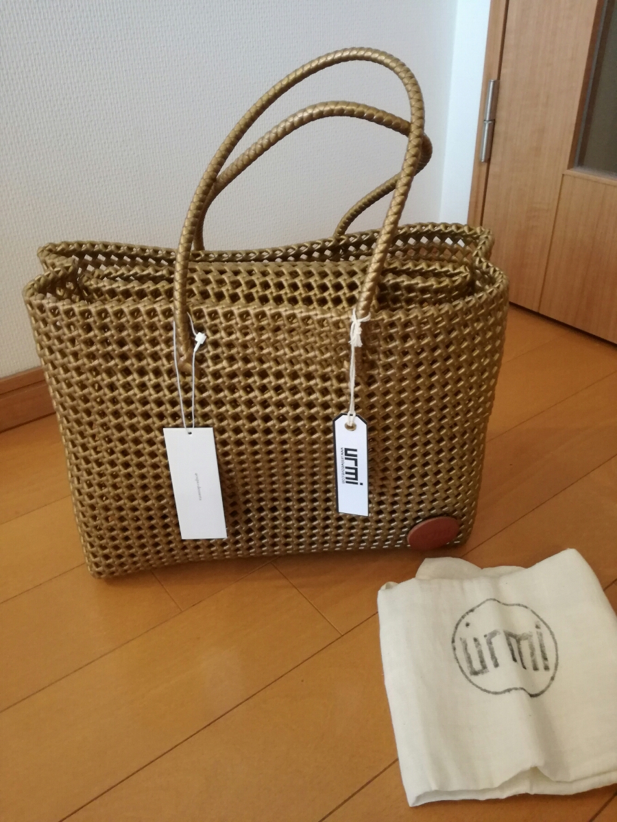 【お取り寄せ】 新品★urmiウルミクラシックかごトートバッグ その他 【お取り寄せ】 新品★urmiウルミクラシックかごトートバッグ その他