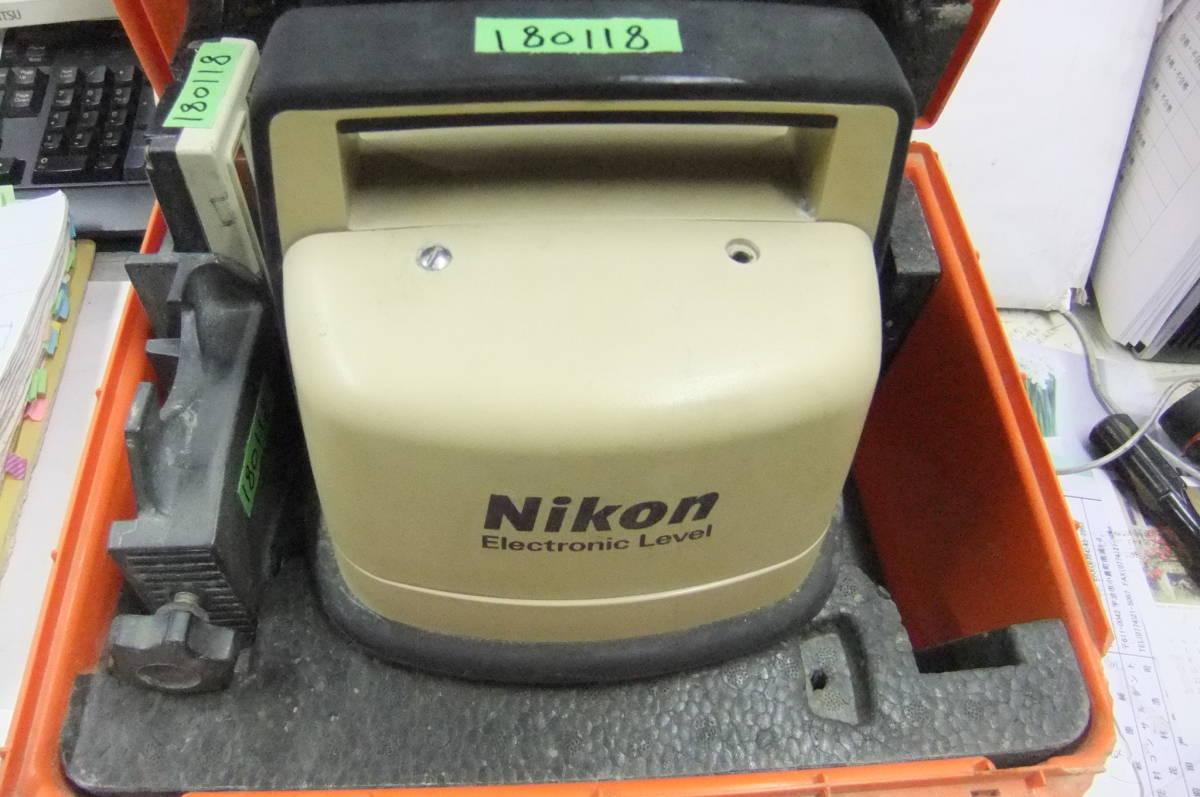 180118測量☆NIKON☆ニコン電子レーザーレベルAL-22 180118測量☆NIKON☆ニコン電子レーザーレベルAL-22