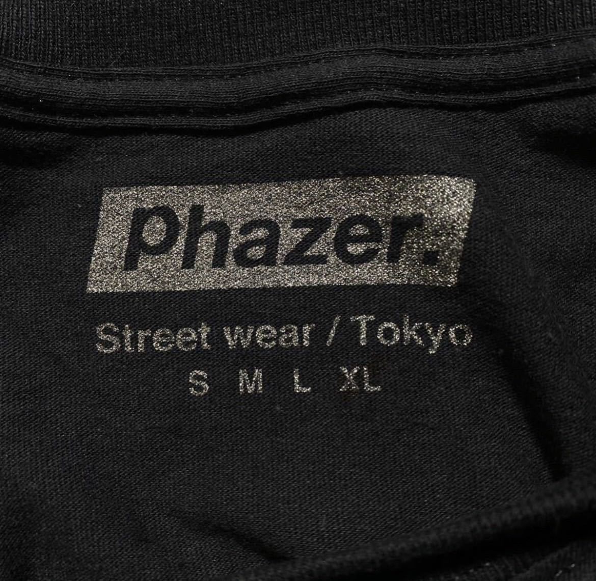【XL】新品 Phazer Tokyo Box Logo Tee Black フェイザー トウキョウ 東京 ボックス ロゴ 半袖Tシャツ Tシャツ ブラック R1716の画像5