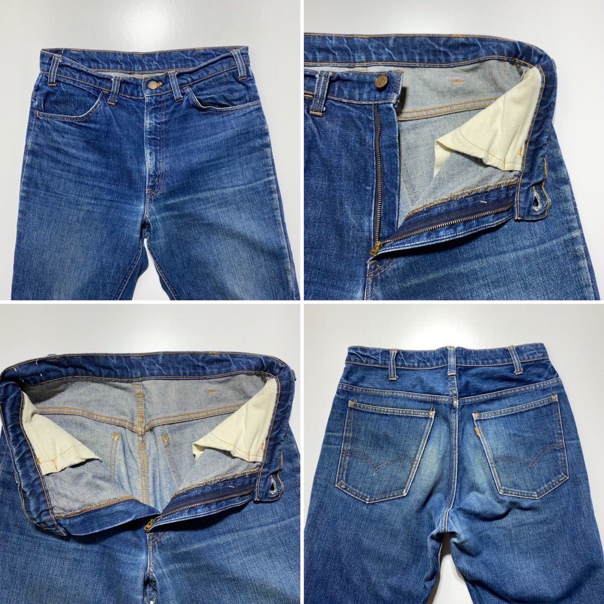 1970s Vintage LEVI'S 646 BIG E Denim Pants 1970年代 ヴィンテージ