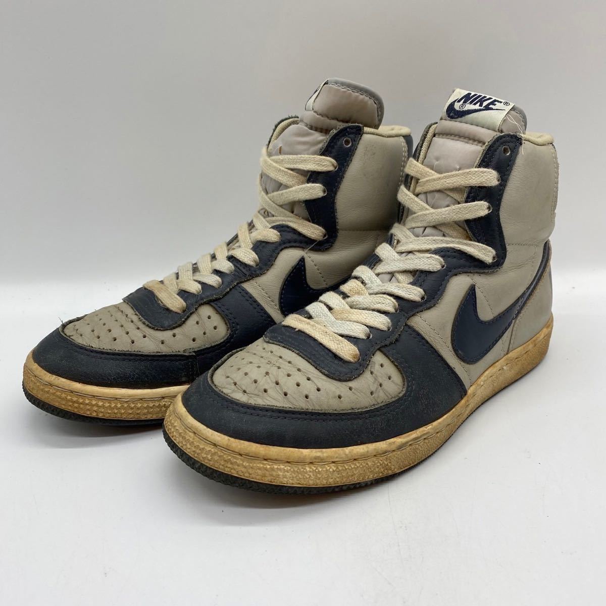 【24.5cm】1985s Vintage NIKE TERMINATER HI OG 1985年製 ヴィンテージ ナイキ ターミネーター ハイ オリジナル 箱無し 6115