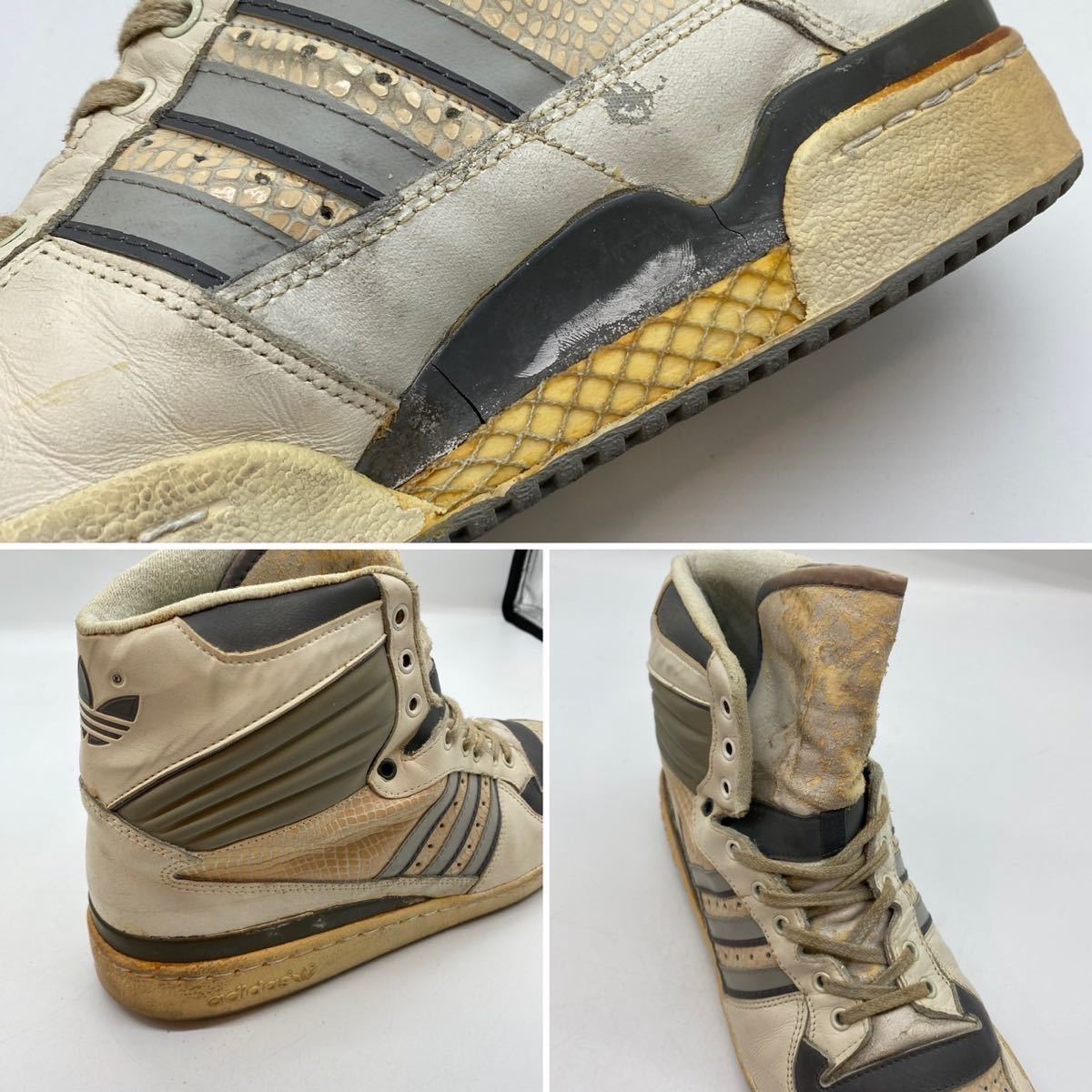 【30cm】1980s Vintage adidas Fleetwood 1980年代 ヴィンテージ アディダス フリートウッド RUN DMC フランス製 箱無し 6125_画像8