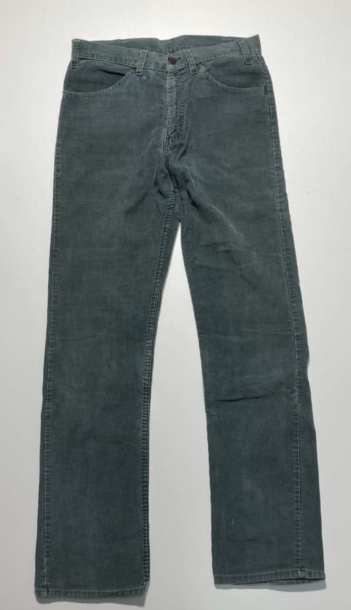 【W32/L34】70s Levi's 519-1532 Corduroy Pants 42TALON 70年代 リーバイス 519 コーデュロイ パンツ 42タロン USA製 R594_画像2