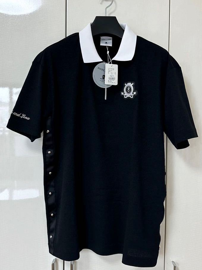 新品 2023最新 MARK&LONA 】 マークアンドロナ ポロシャツ メンズ50 XL
