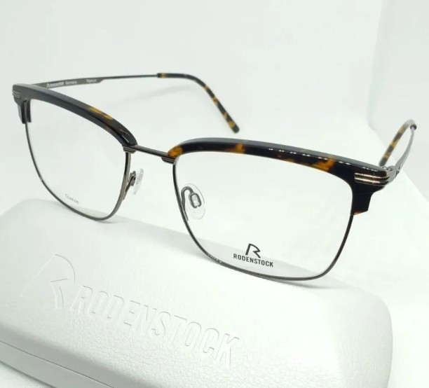 295ユーロ（46000円相当）RODENSTOCK ローデンストック　R7108 B 55/18 145 メガネフレーム　メンズ　レディース　眼鏡　 日本製　ドイツ