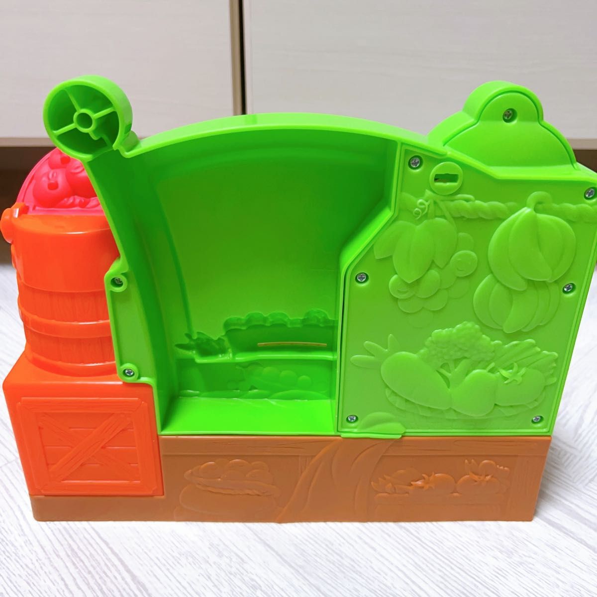 フィッシャープライス　fisher price にこにこ　バイリンガル・マーケット　知育玩具　レコーディングマイク　2点セット