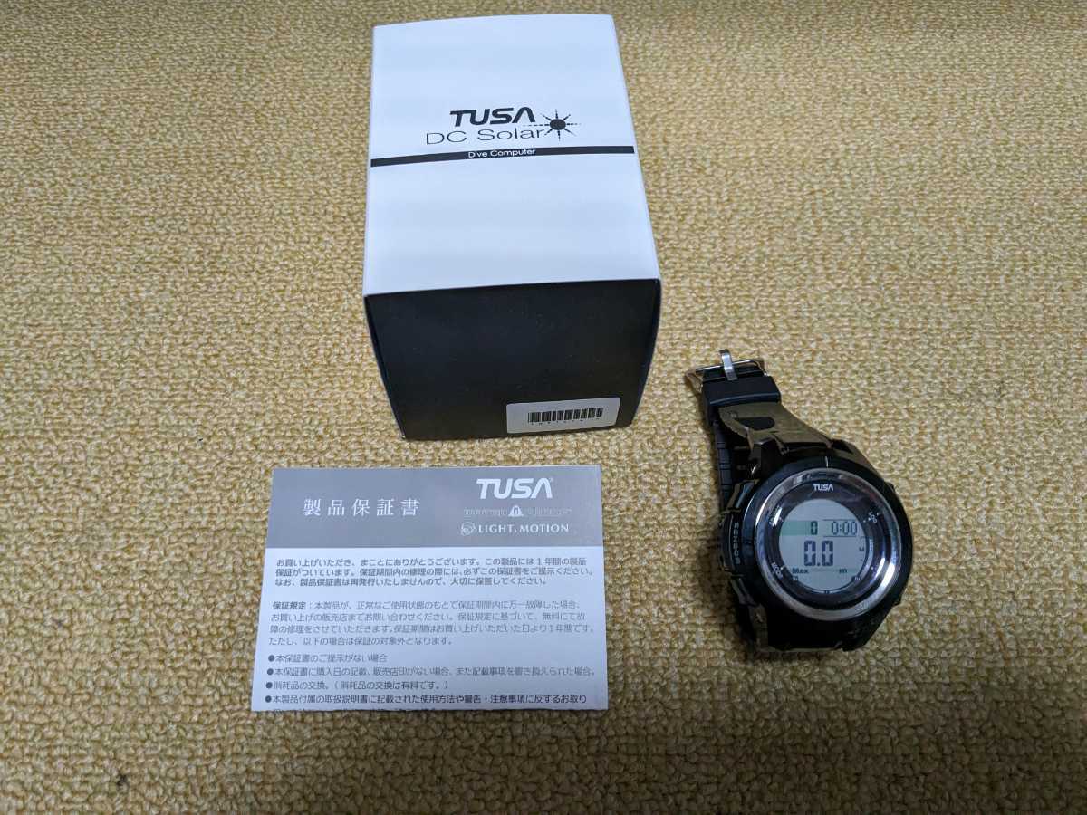 TUSA IQ1203 DC SOLAR ダイブコンピューター