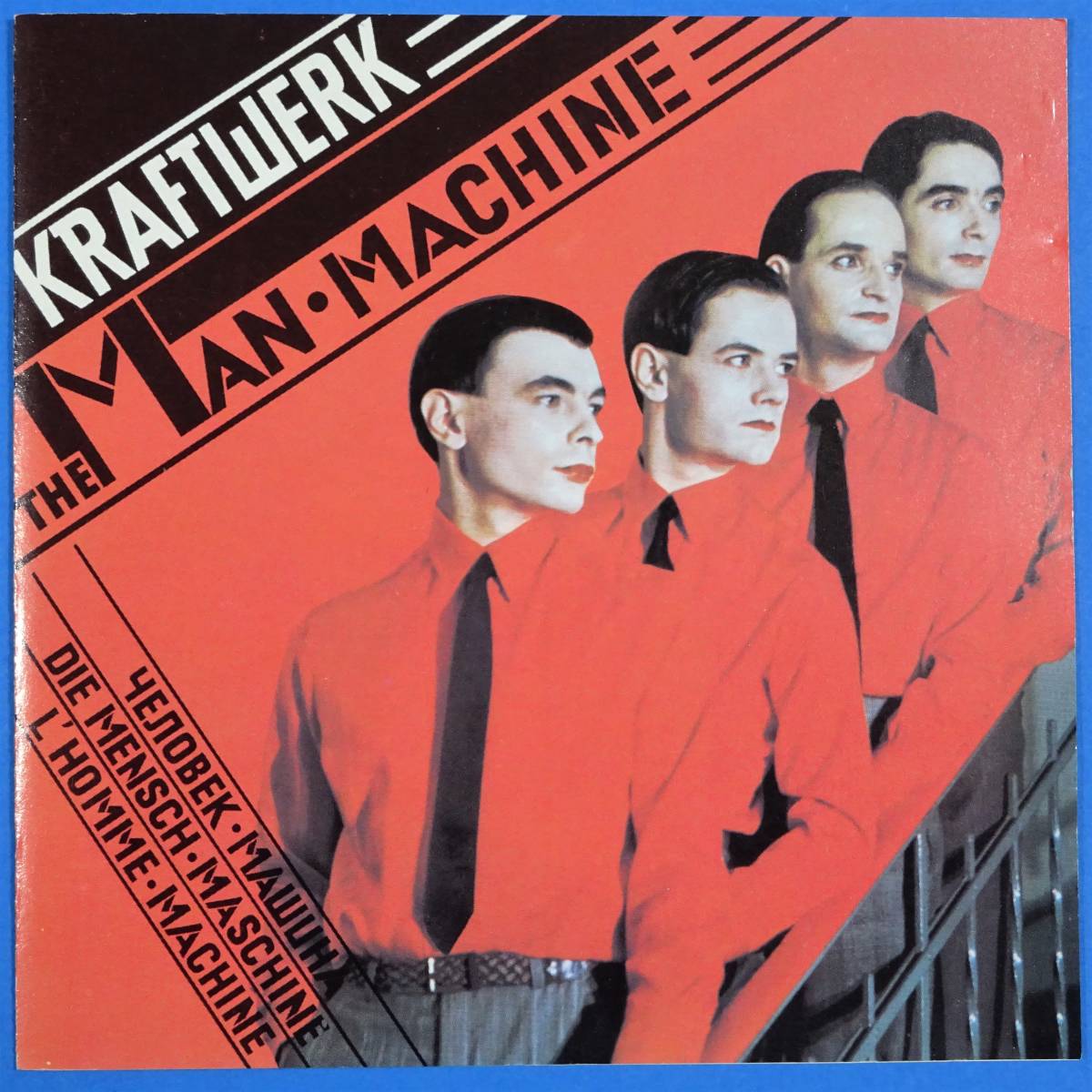 CD　クラフトワーク / 人間解体　KRAFTWERK / DIE MENSCH・MASCHINE　US盤　1987年　エレクトロポップ　テクノポップ_画像4