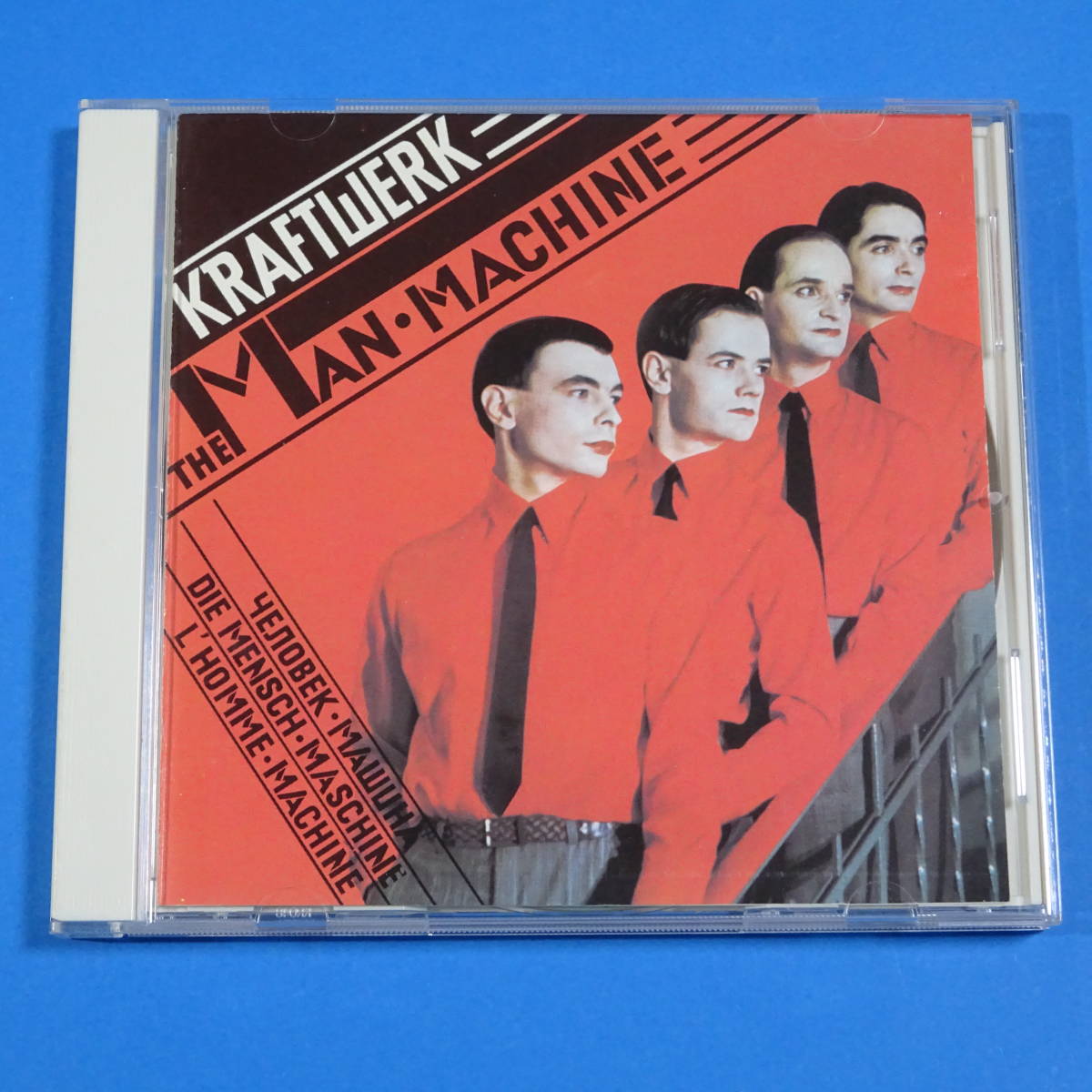 CD　クラフトワーク / 人間解体　KRAFTWERK / DIE MENSCH・MASCHINE　US盤　1987年　エレクトロポップ　テクノポップ_画像1