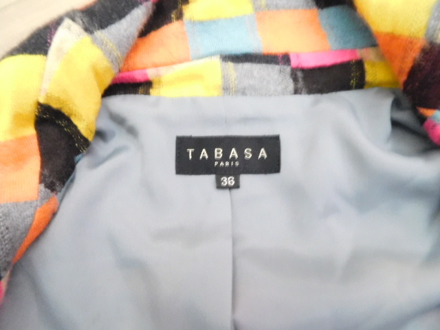 T60 Tabatha TABASA прекрасный товар необычность материалы используя модный жакет размер 36 быстрое решение : женский 
