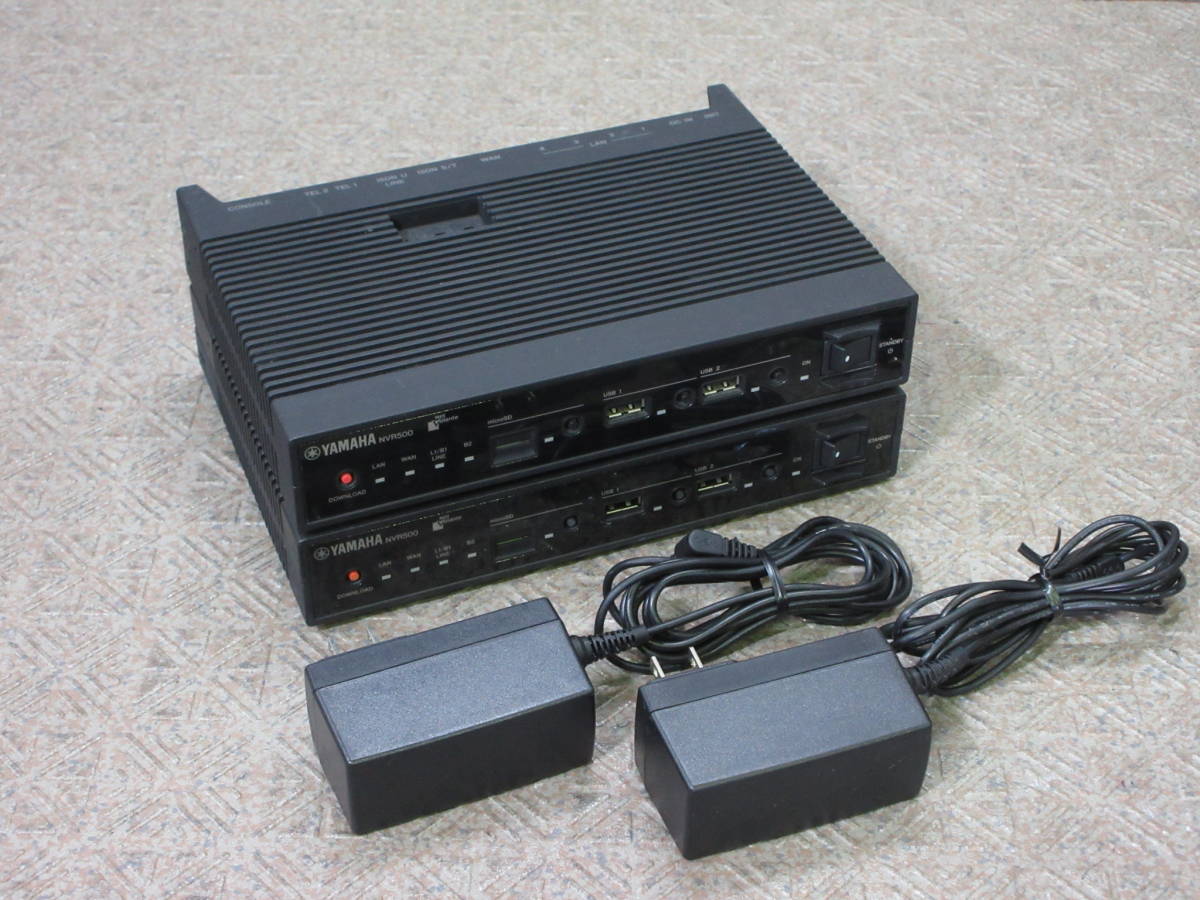 超美品の YAMAHA NVR500 ブロードバンドVoIPルーター