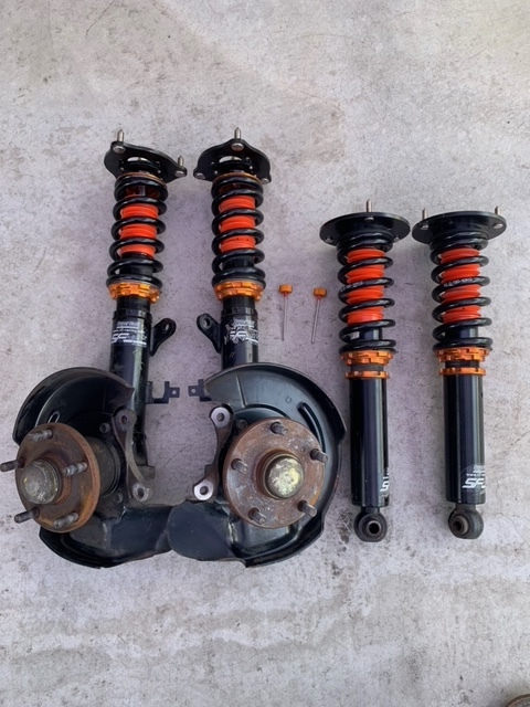 GX81/JZX81(マークⅡ/クレスタ/チェイサー)用 前後 車高調 GX81/JZX81(マークⅡ/クレスタ/チェイサー)用 前後 車高調