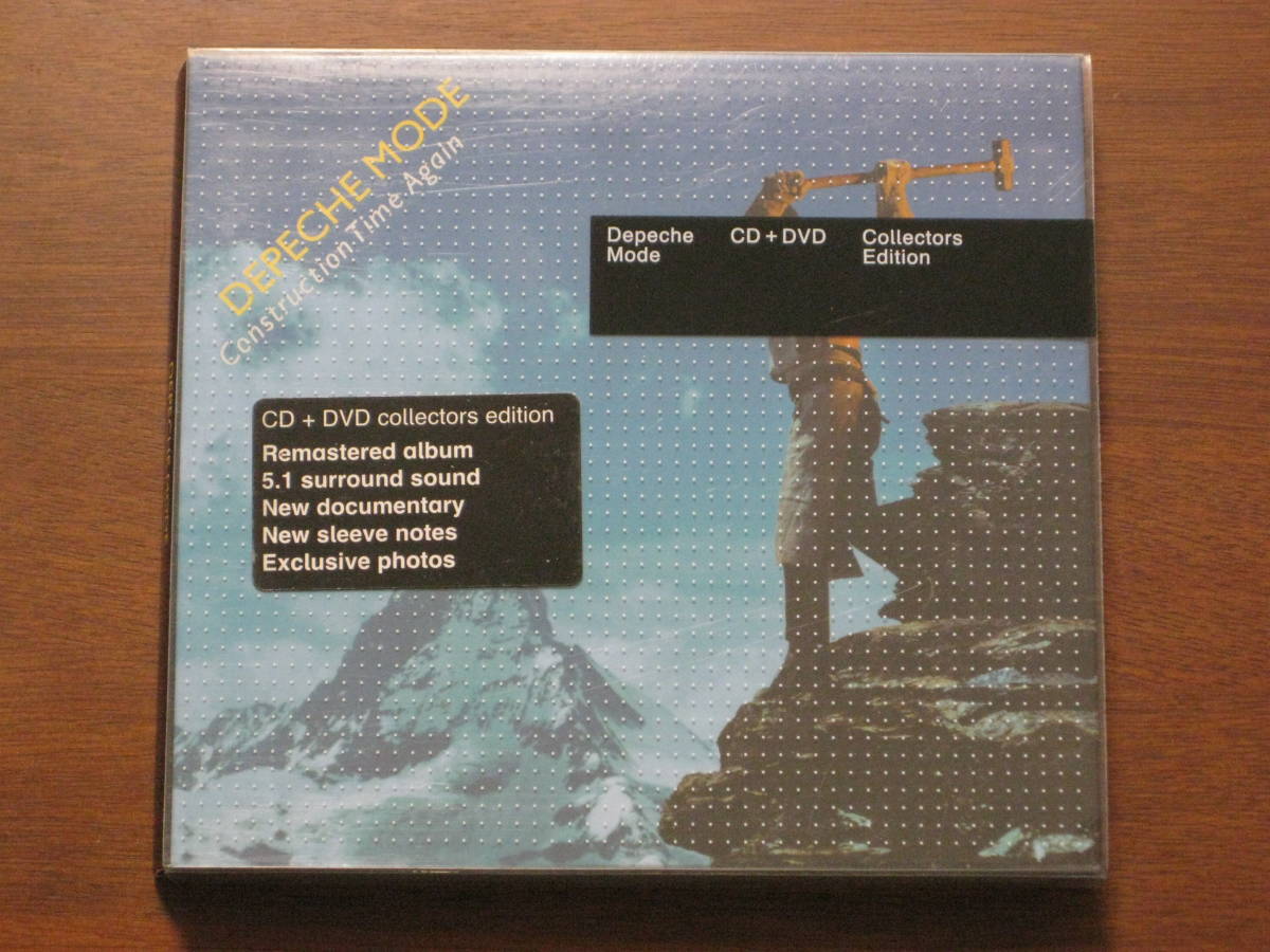 DEPECHE MODE デペッシュ・モード/ CONSTRUCTION TIME AGAIN 2007年発売 Mute社 Hybrid SACD + DVD 輸入盤_画像1