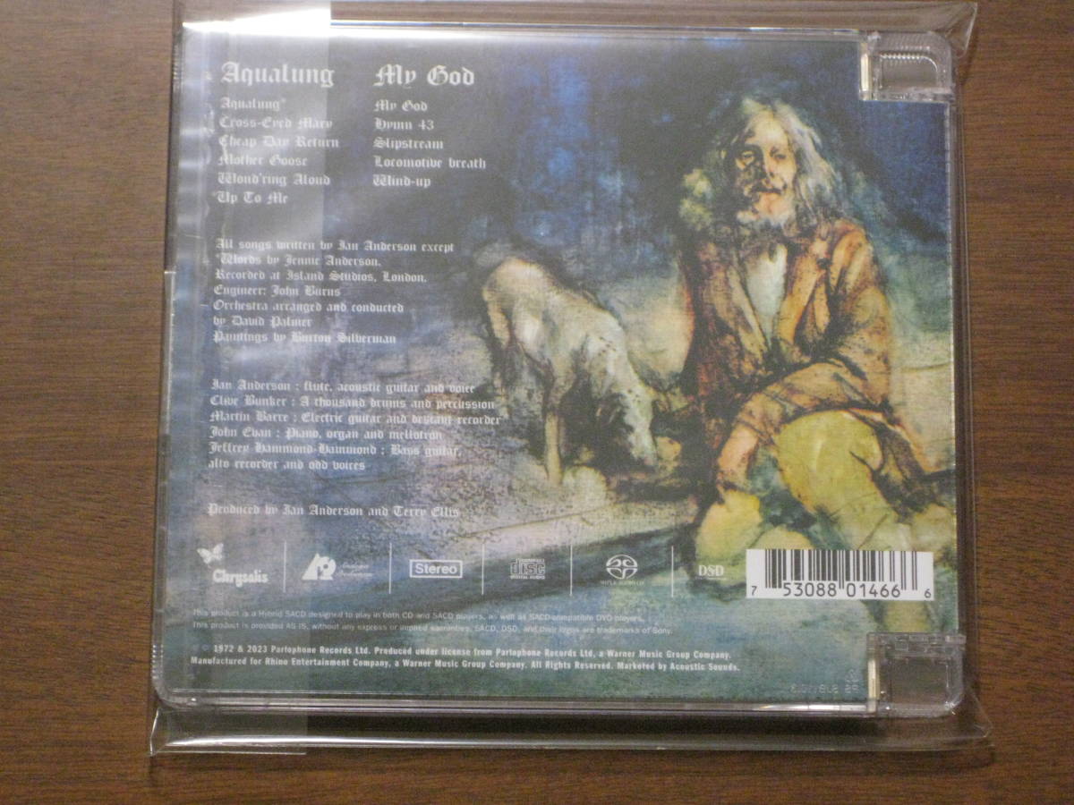 JETHRO TULL ジェスロ・タル/ AQUALUNG 2023年発売 Analogue P社 Hybrid SACD 輸入盤_画像2