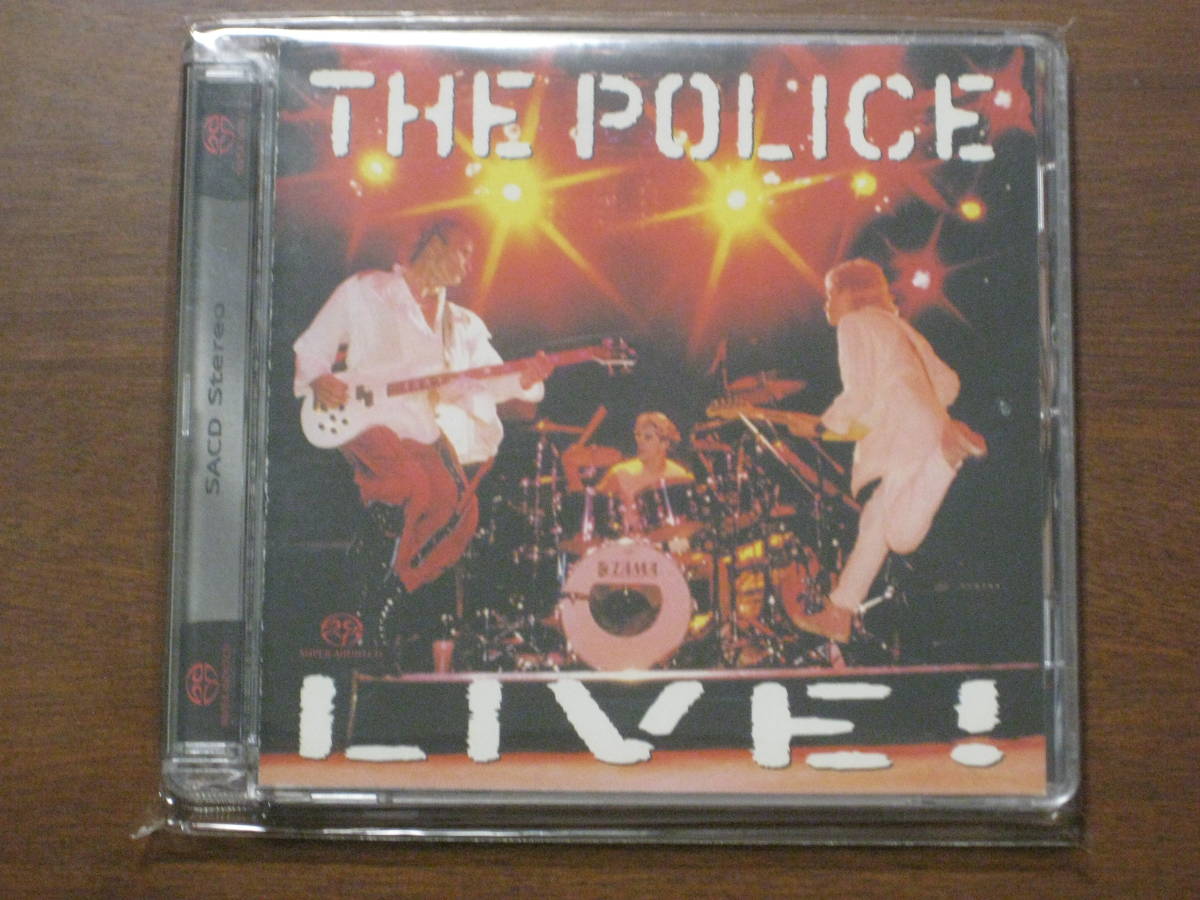 POLICE ポリス/ LIVE! 2003年発売 A&M社 SACD SACD専用 輸入盤_画像1