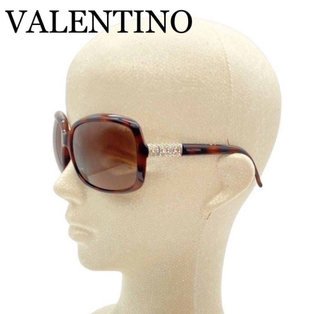 贅沢屋の VALENTINO ヴァレンティノ べっ甲調 サングラス メガネ 眼鏡