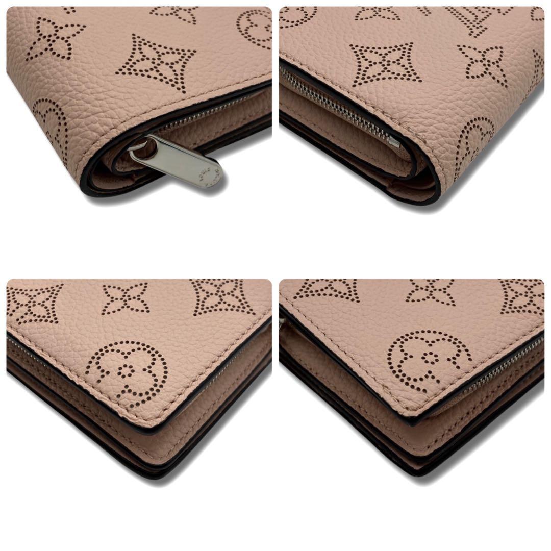 極美品】 LOUIS VUITTON ルイヴィトン M80629 マヒナ ポルトフォイユ