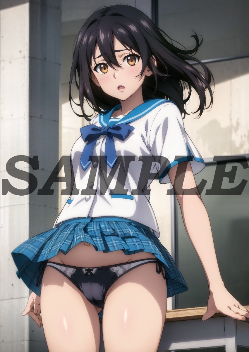 ストライク・ザ・ブラッド 姫柊雪菜 A4 高精細ポスター