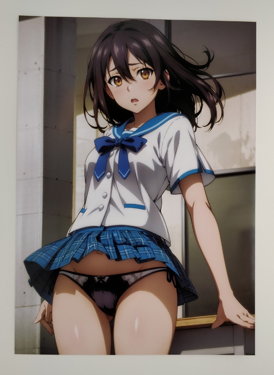 ストライク・ザ・ブラッド 姫柊雪菜 A4 高精細ポスター 2