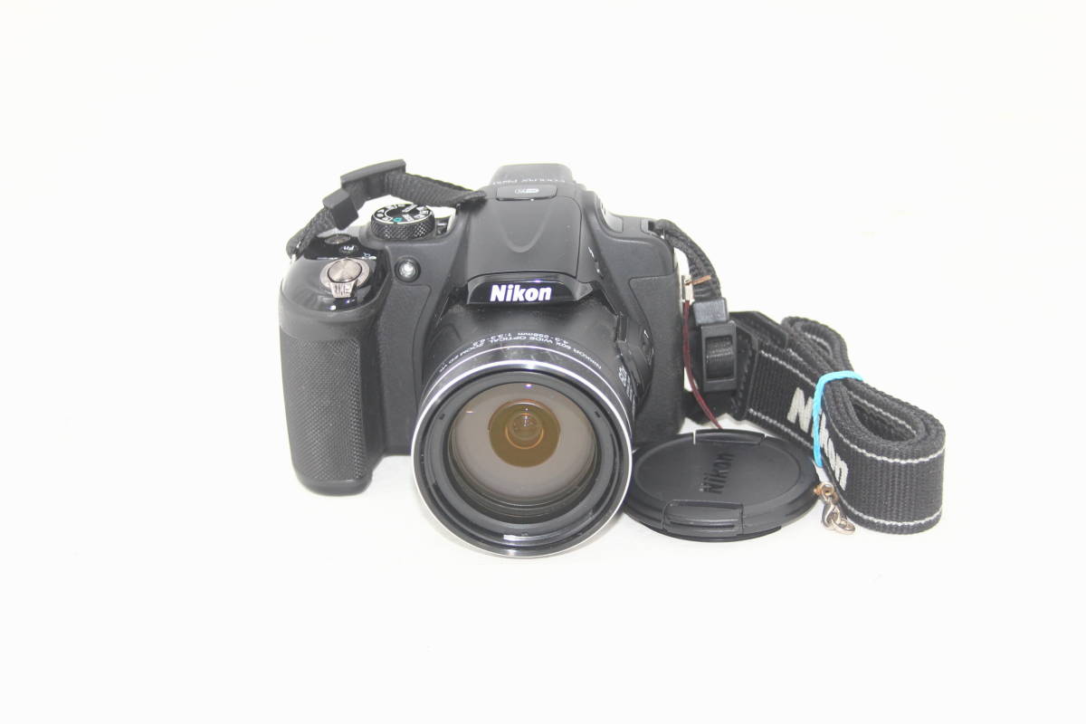 Nikon デジタルカメラ P600 光学60倍 1600万画素 ブラック P600BK #0093-232_画像1