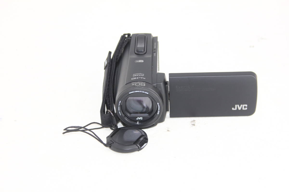 JVCKENWOOD JVC ビデオカメラ Everio R 防水 防塵 Wi-Fi 64GB内蔵メモリー マットブラック GZ-RX680-B #0093-274